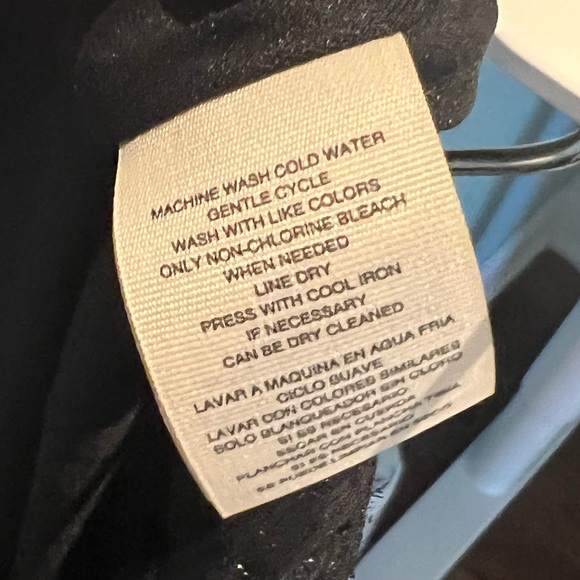 RACHEL Rachel Roy Tie Neck Jacquard Chiffon Dress - Picture 6 of 6